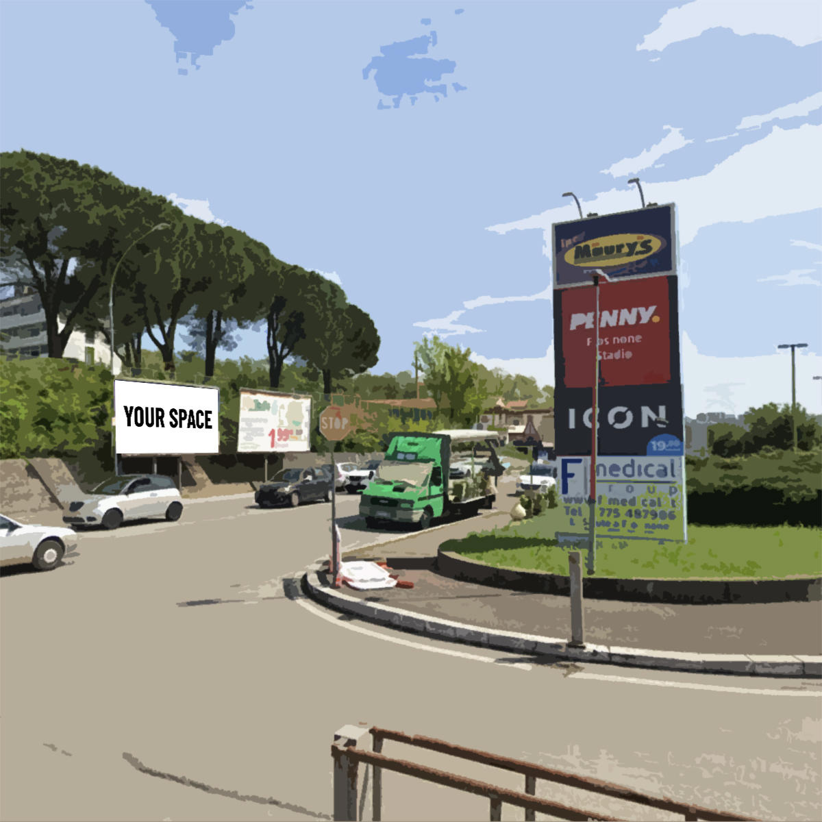 SPAZIO PUBBLICITARIO 600 x 300 (FROSINONE) Dal 19/10/2026 al 01/11/2026 14 giorni